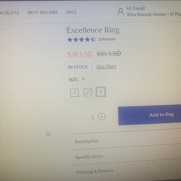 Silpada Silver Wide Band Ring with Intricate Design - Picture 6 of 7